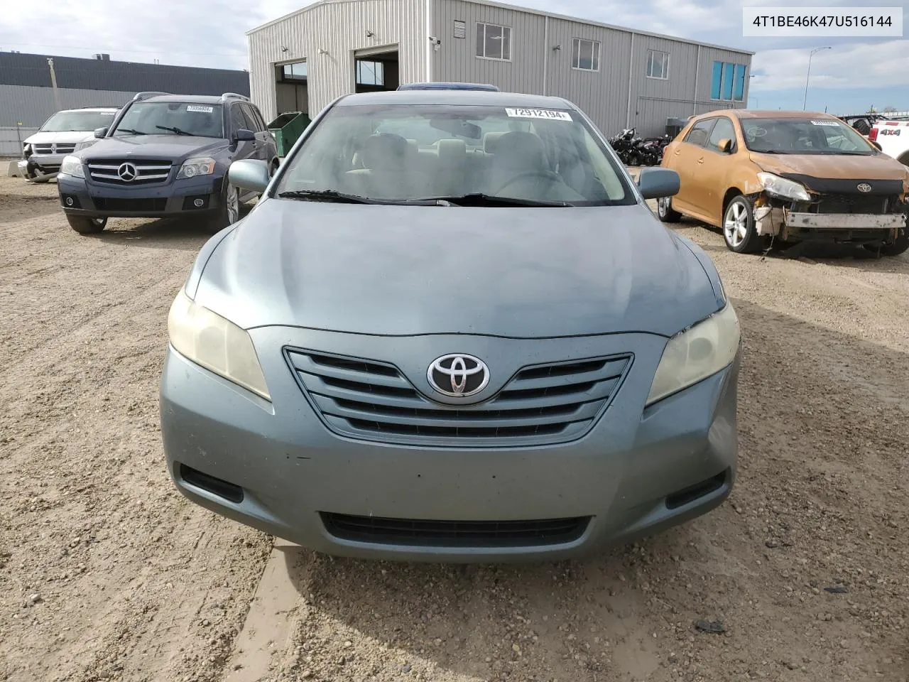 4T1BE46K47U516144 2007 Toyota Camry Ce