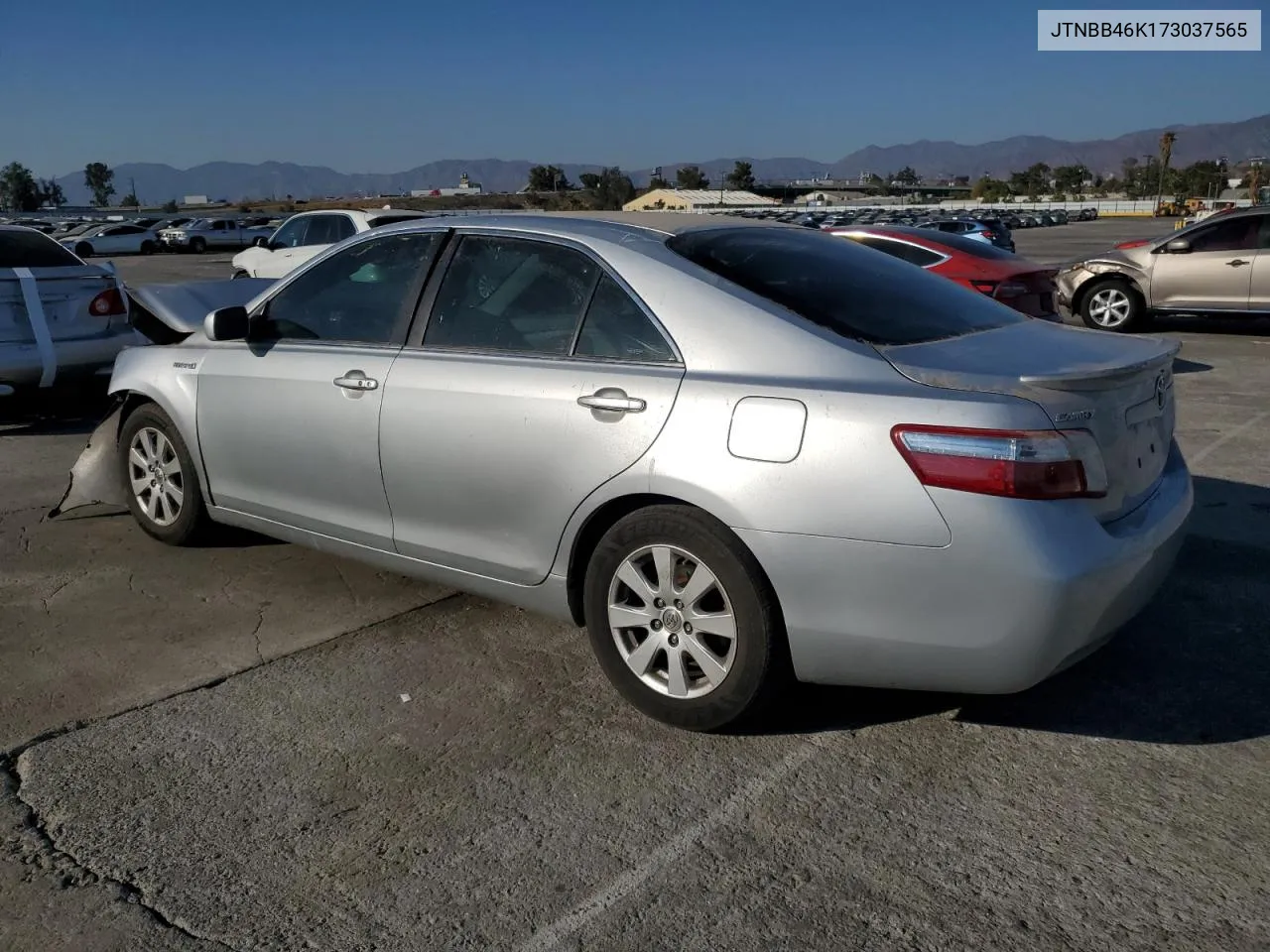 2007 Toyota Camry Hybrid VIN: JTNBB46K173037565 Lot: 72934074