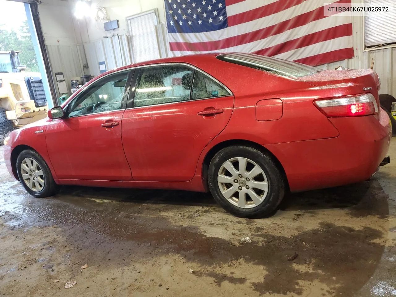 4T1BB46K67U025972 2007 Toyota Camry Hybrid