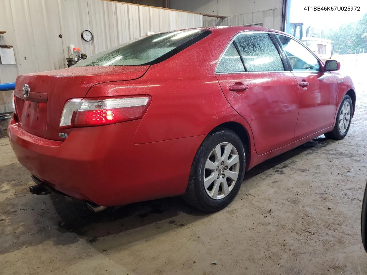 2007 Toyota Camry Hybrid VIN: 4T1BB46K67U025972 Lot: 72988304