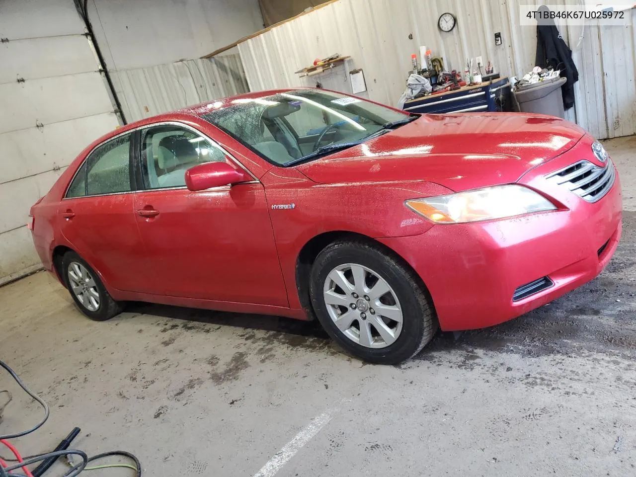 4T1BB46K67U025972 2007 Toyota Camry Hybrid