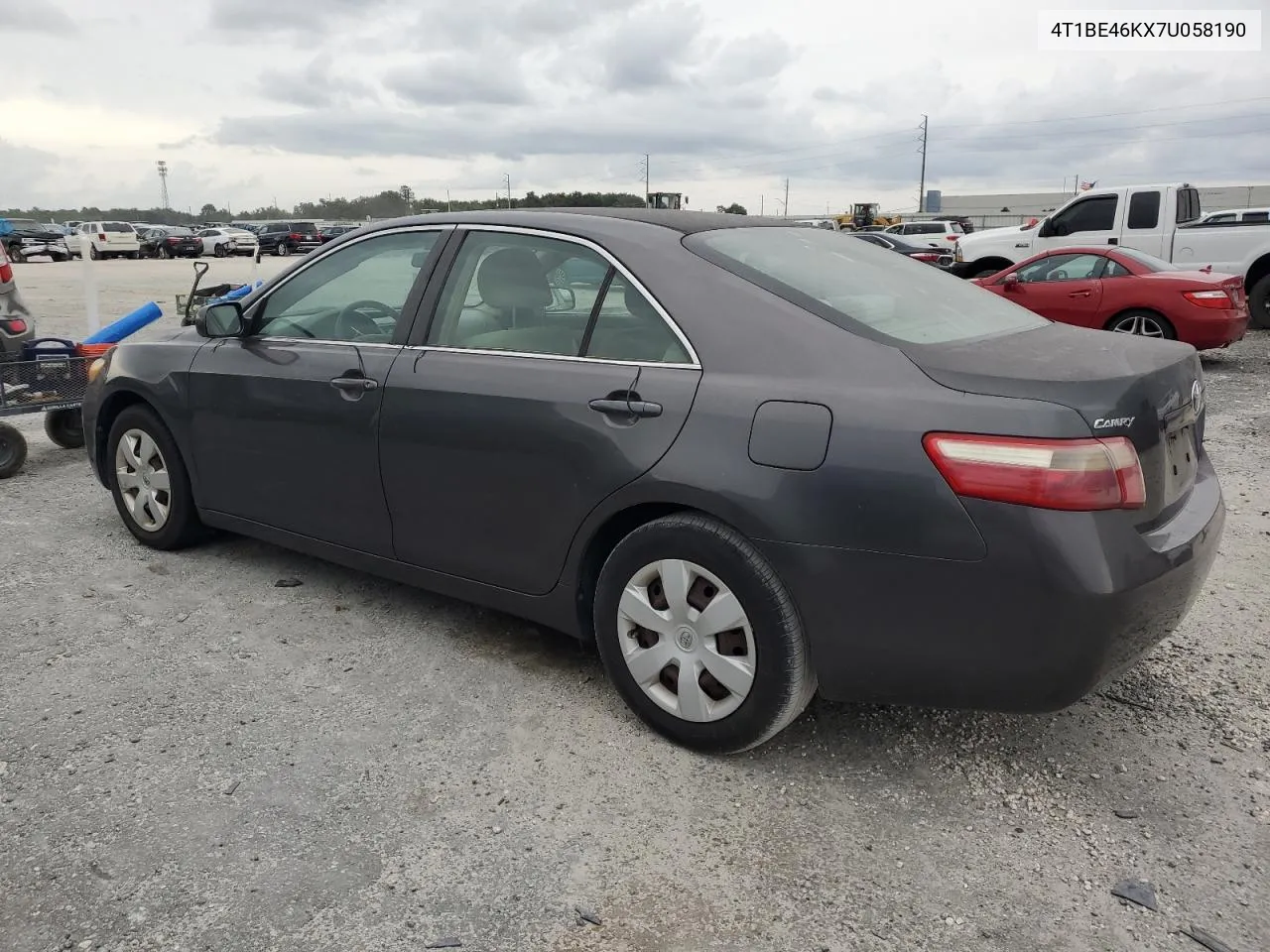 2007 Toyota Camry Ce VIN: 4T1BE46KX7U058190 Lot: 73062024