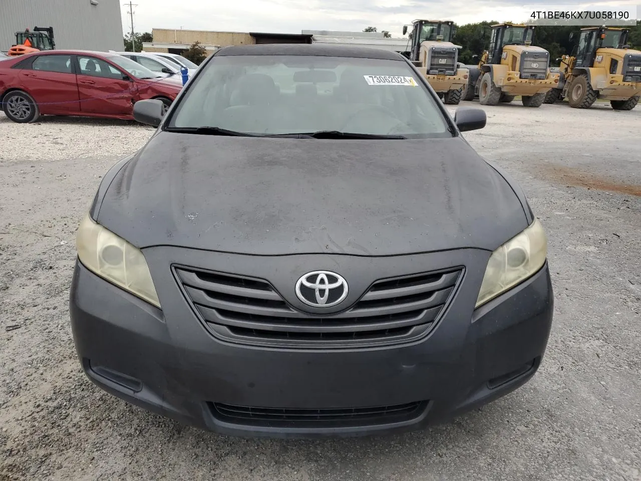 2007 Toyota Camry Ce VIN: 4T1BE46KX7U058190 Lot: 73062024