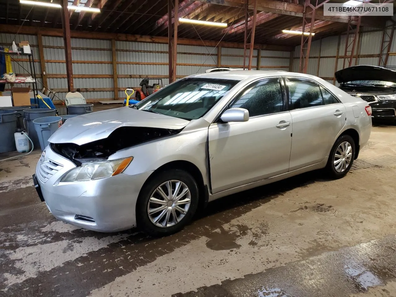 2007 Toyota Camry Ce VIN: 4T1BE46K77U671108 Lot: 73114434