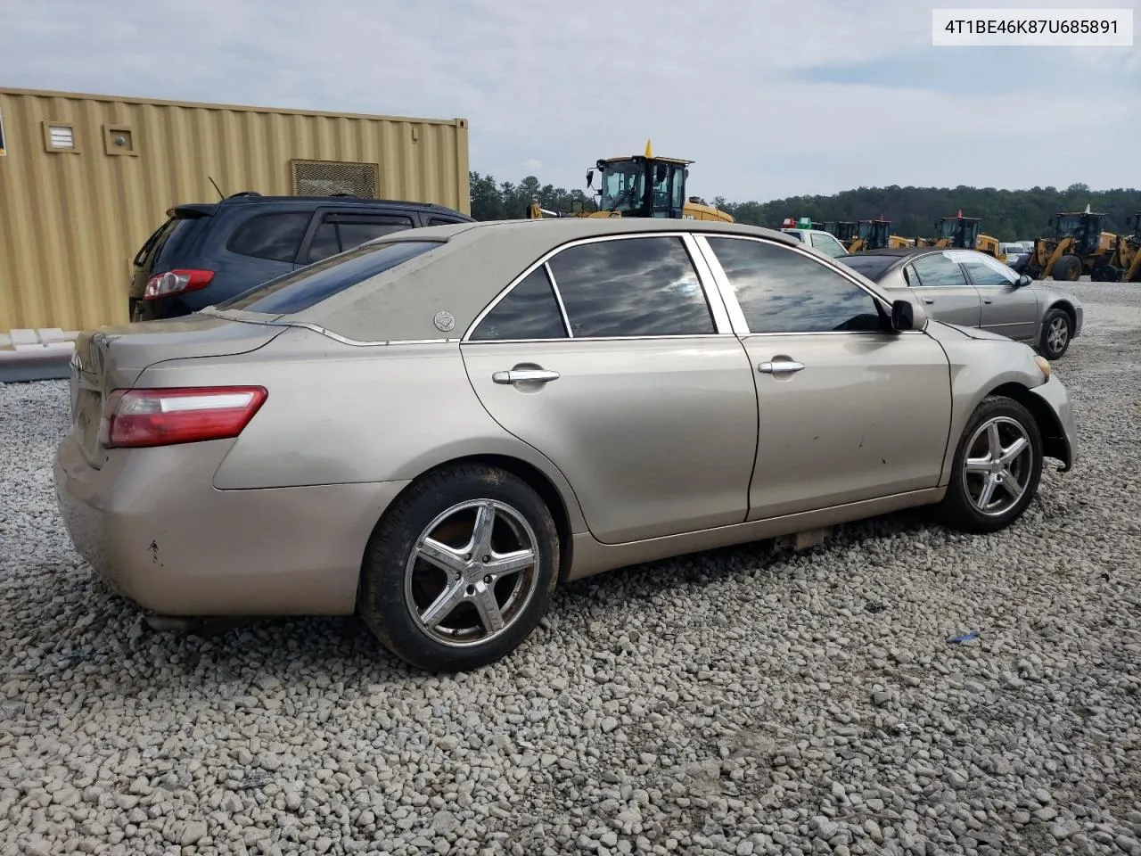 4T1BE46K87U685891 2007 Toyota Camry Ce