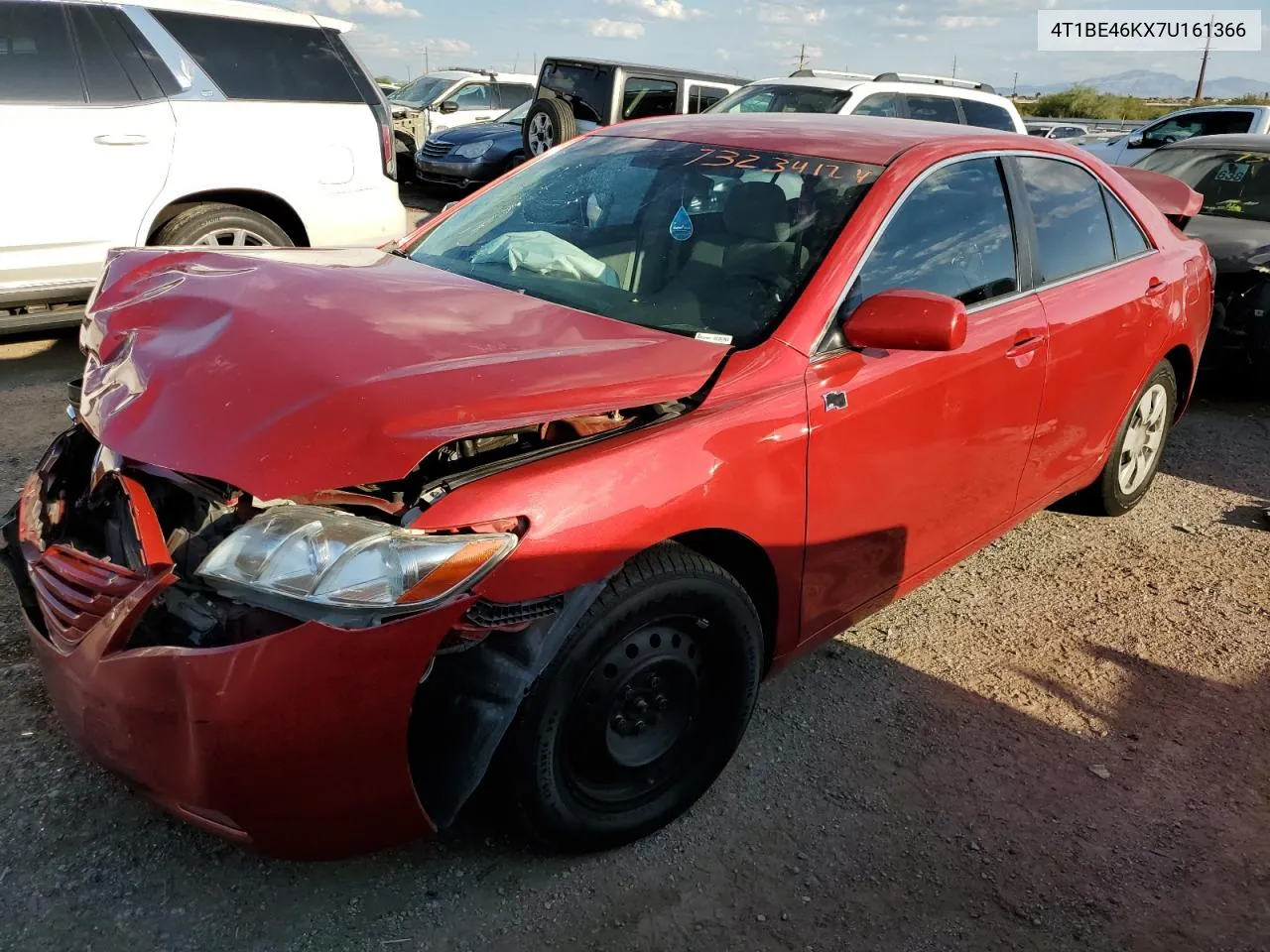 2007 Toyota Camry Ce VIN: 4T1BE46KX7U161366 Lot: 73234124