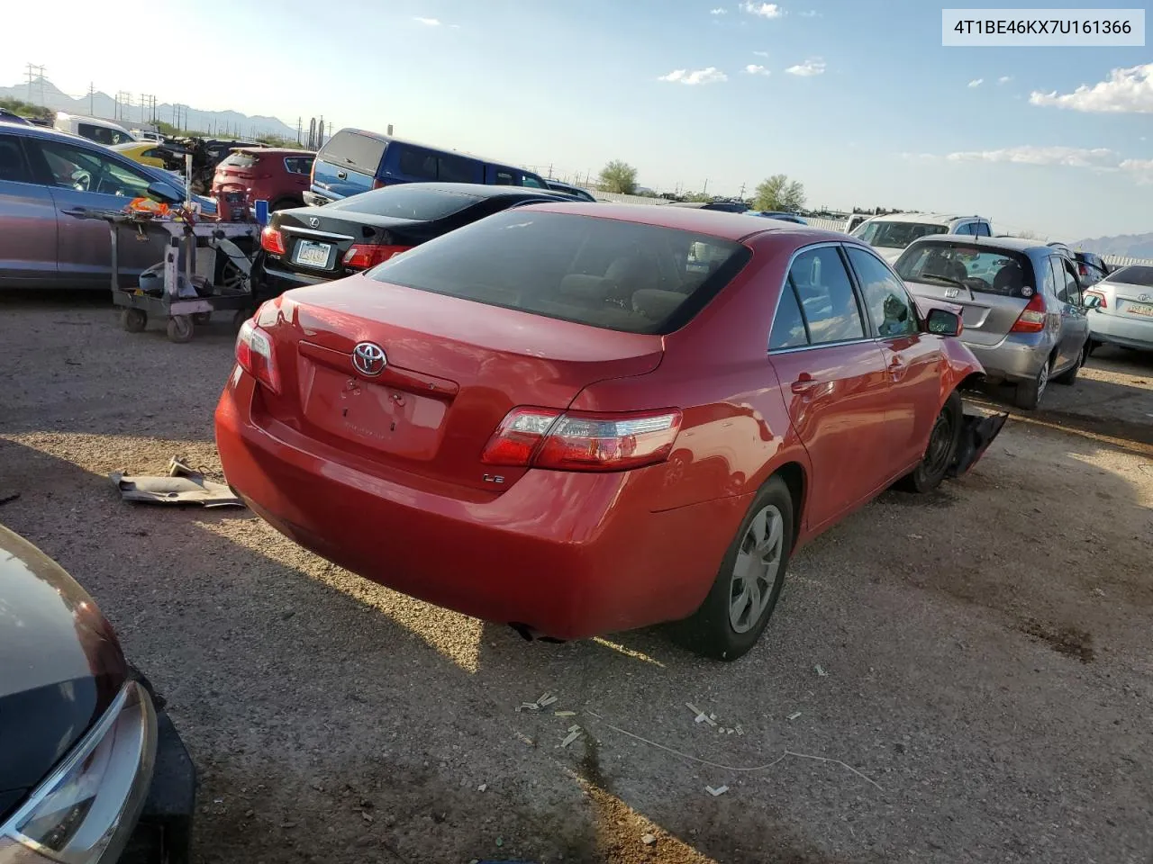 2007 Toyota Camry Ce VIN: 4T1BE46KX7U161366 Lot: 73234124