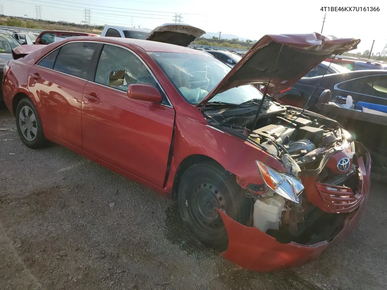 2007 Toyota Camry Ce VIN: 4T1BE46KX7U161366 Lot: 73234124