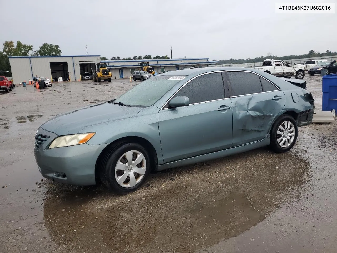 2007 Toyota Camry Ce VIN: 4T1BE46K27U682016 Lot: 73237994