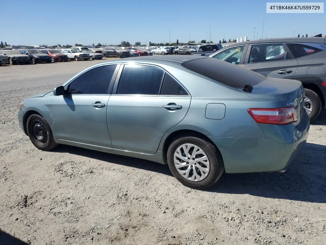 4T1BK46K47U559729 2007 Toyota Camry Le