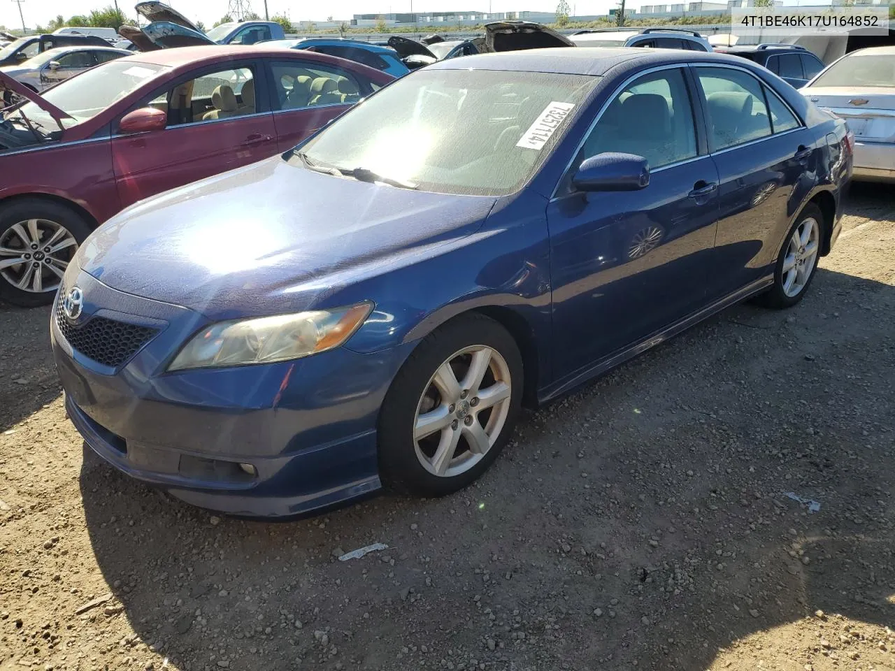 2007 Toyota Camry Ce VIN: 4T1BE46K17U164852 Lot: 73257114