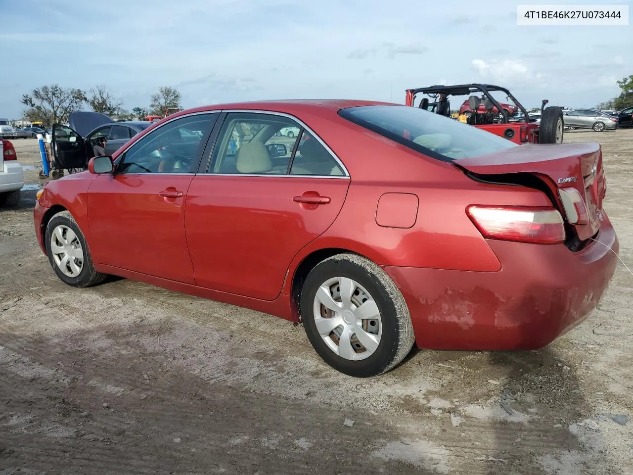 4T1BE46K27U073444 2007 Toyota Camry Ce