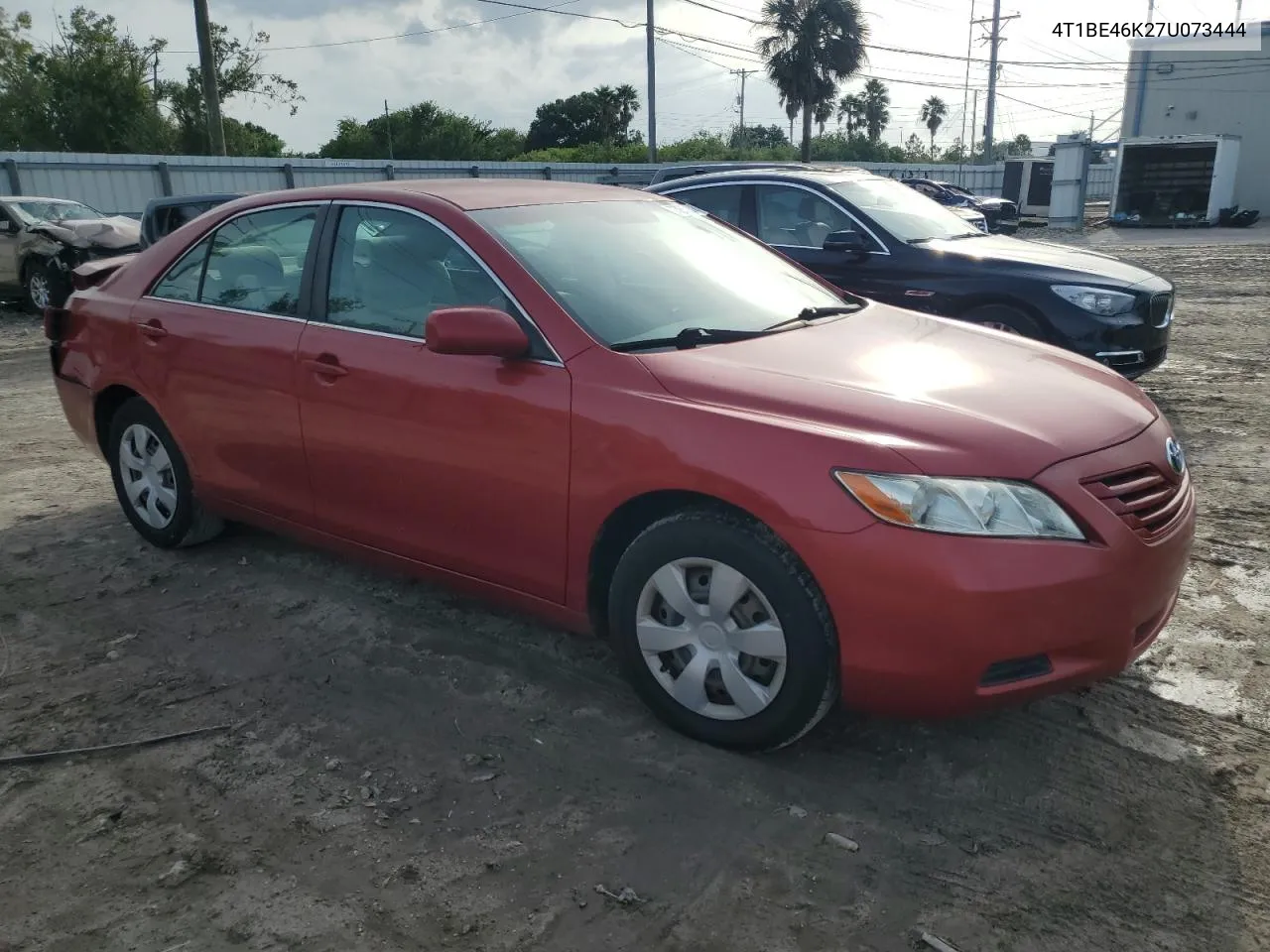 4T1BE46K27U073444 2007 Toyota Camry Ce