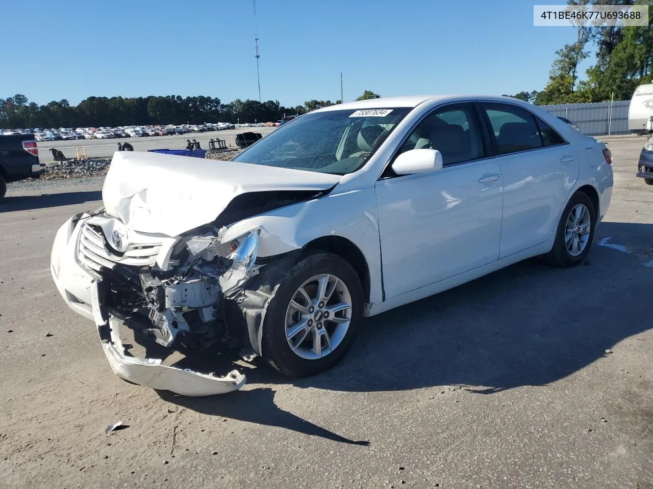 2007 Toyota Camry Ce VIN: 4T1BE46K77U693688 Lot: 73307634