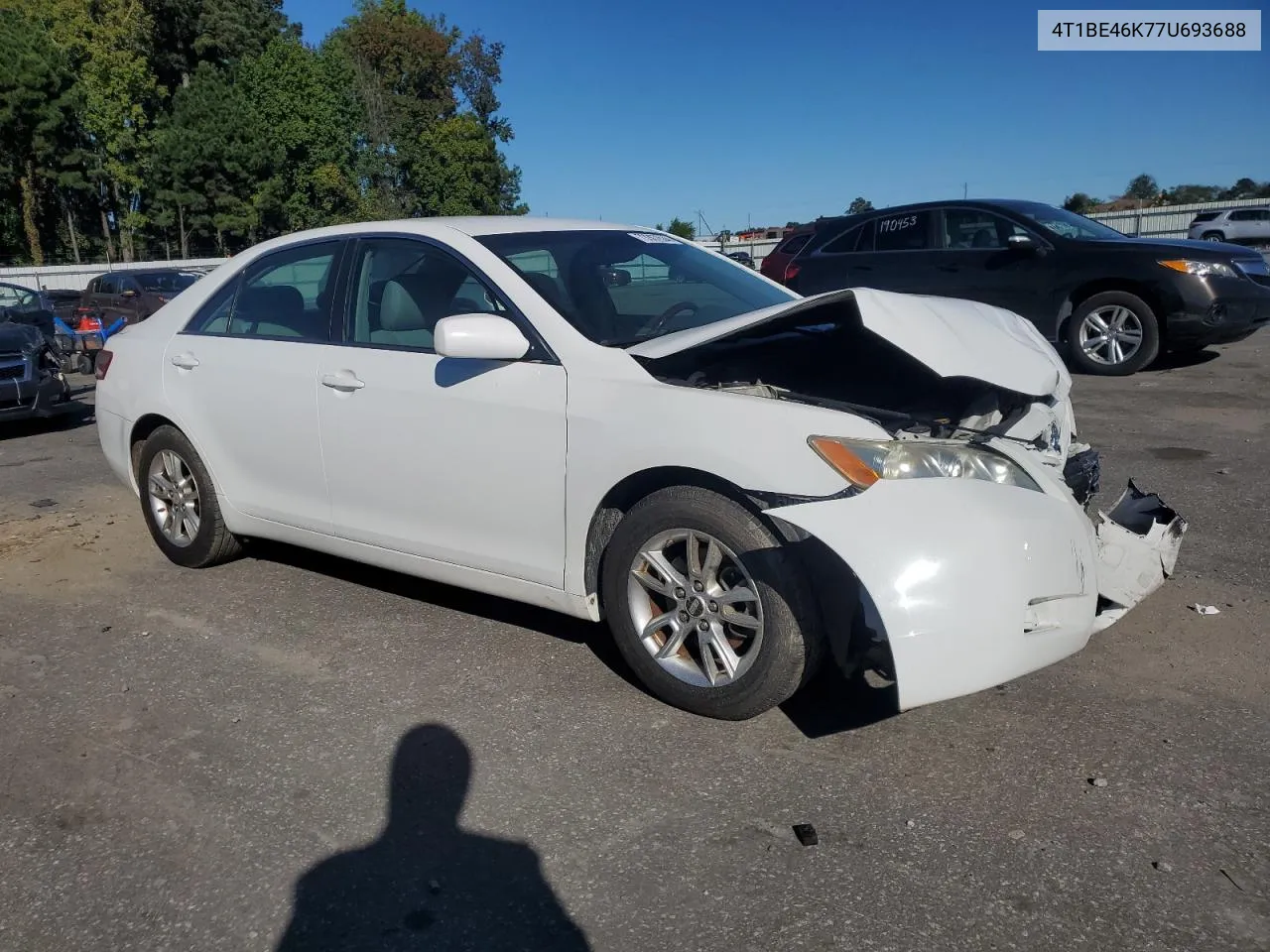 2007 Toyota Camry Ce VIN: 4T1BE46K77U693688 Lot: 73307634