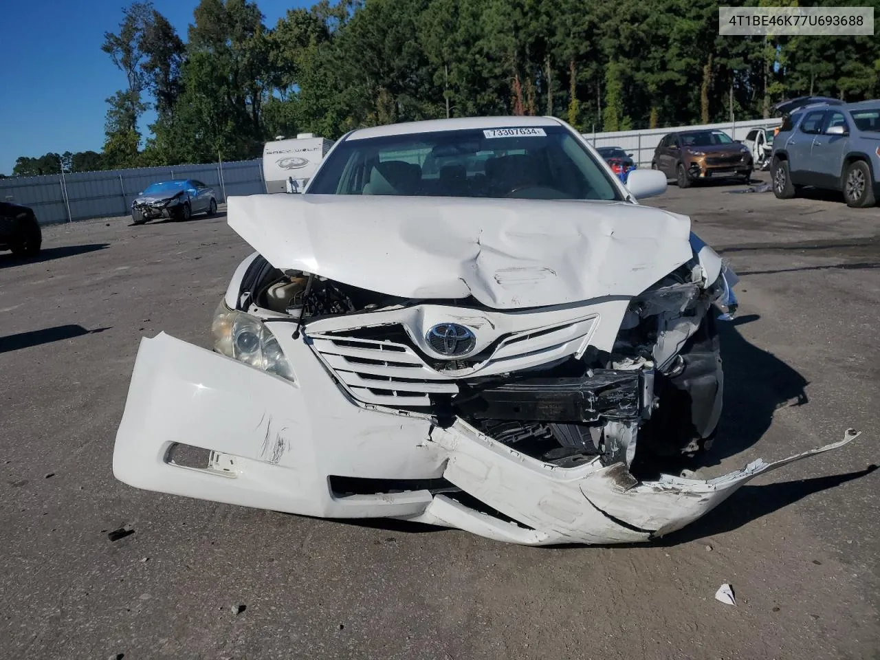 2007 Toyota Camry Ce VIN: 4T1BE46K77U693688 Lot: 73307634