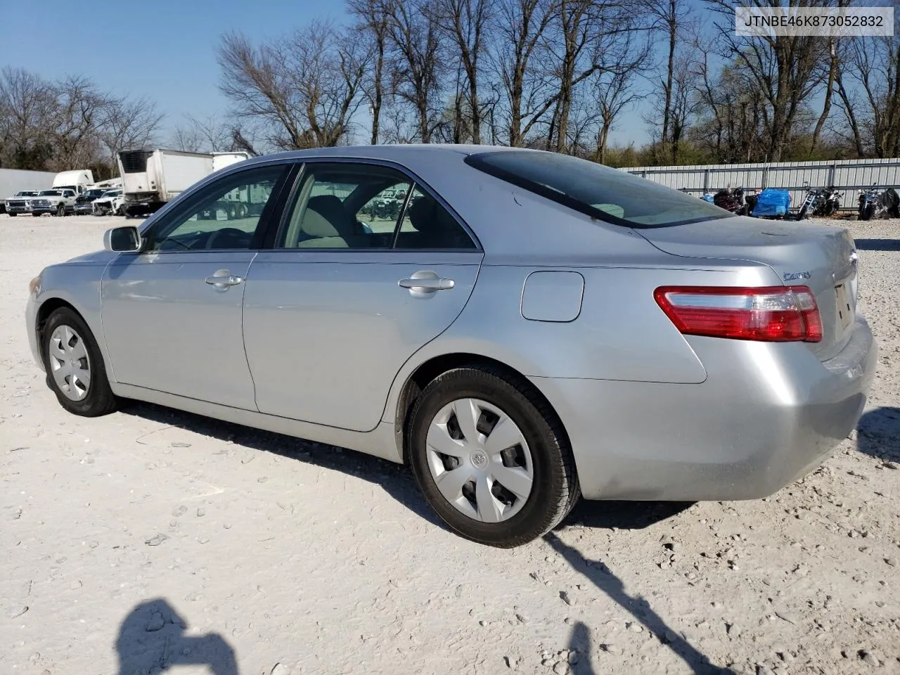 2007 Toyota Camry Ce VIN: JTNBE46K873052832 Lot: 73316784