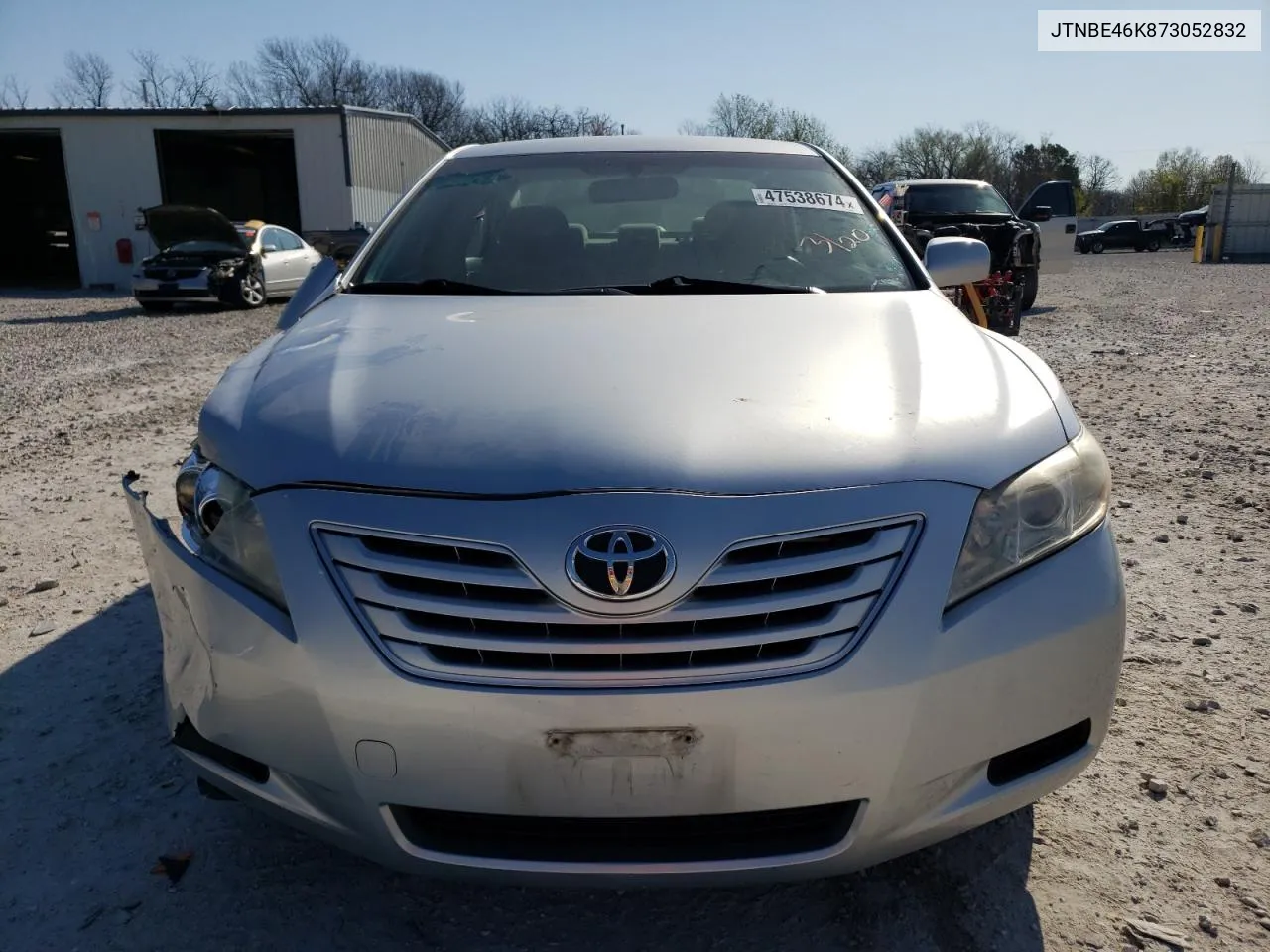 JTNBE46K873052832 2007 Toyota Camry Ce