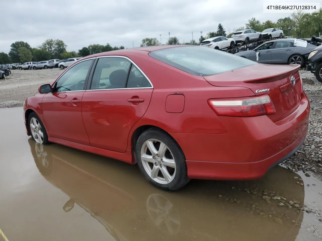 4T1BE46K27U128314 2007 Toyota Camry Ce