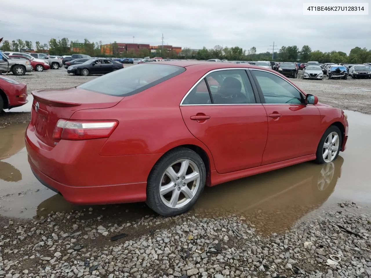 2007 Toyota Camry Ce VIN: 4T1BE46K27U128314 Lot: 73340914