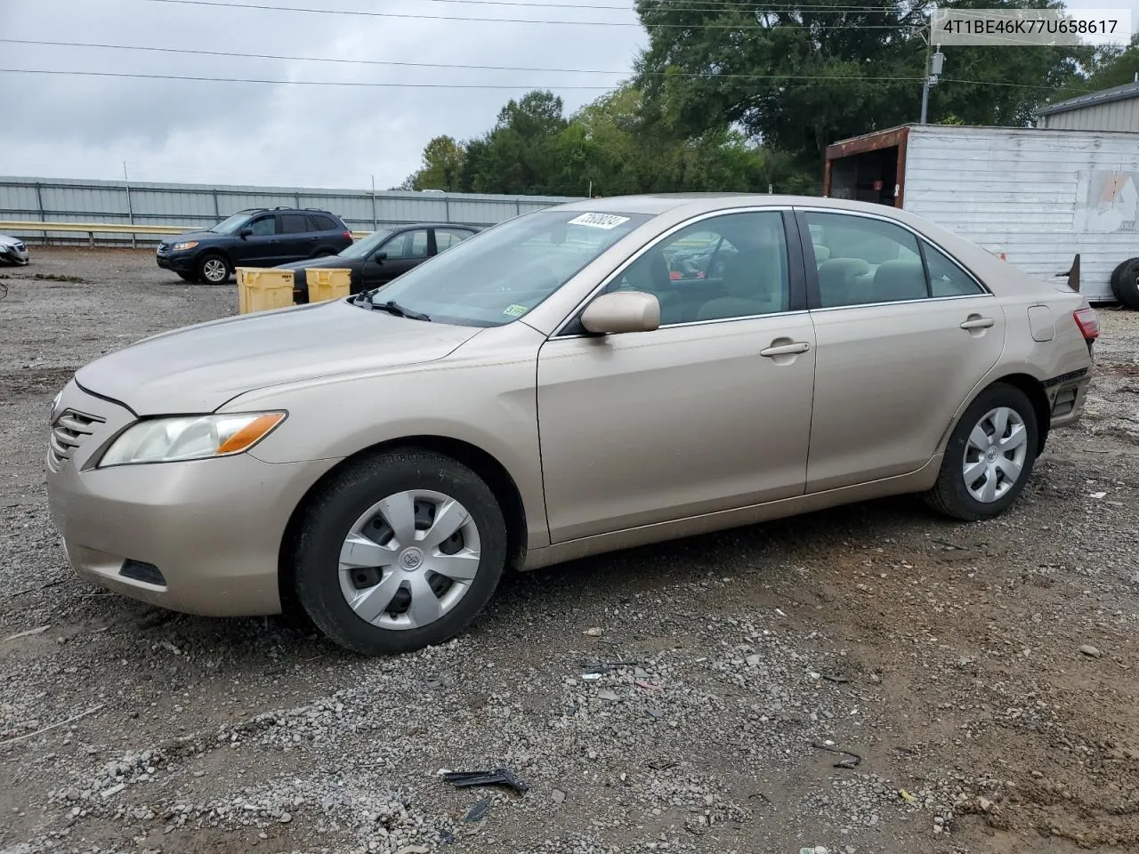 4T1BE46K77U658617 2007 Toyota Camry Ce