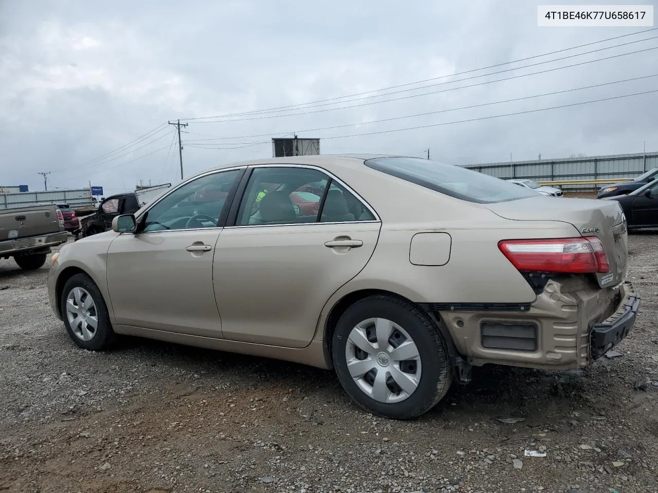 2007 Toyota Camry Ce VIN: 4T1BE46K77U658617 Lot: 73508034