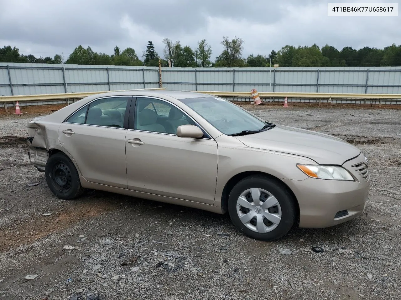 4T1BE46K77U658617 2007 Toyota Camry Ce