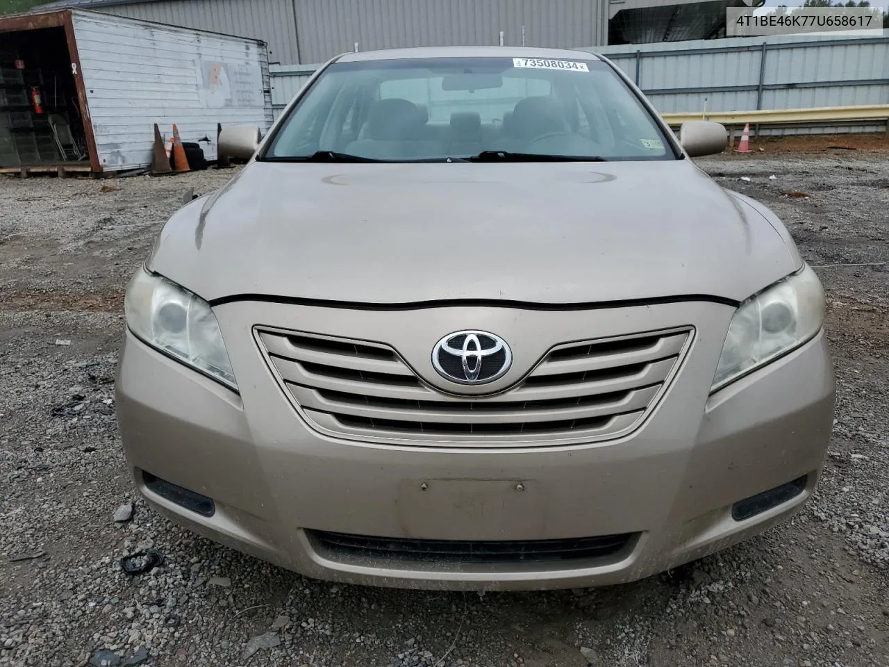 4T1BE46K77U658617 2007 Toyota Camry Ce