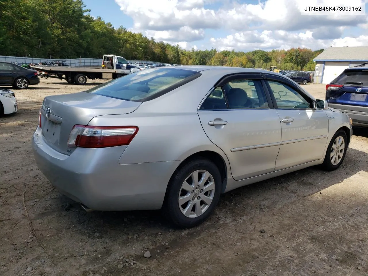 2007 Toyota Camry Hybrid VIN: JTNBB46K473009162 Lot: 73924374