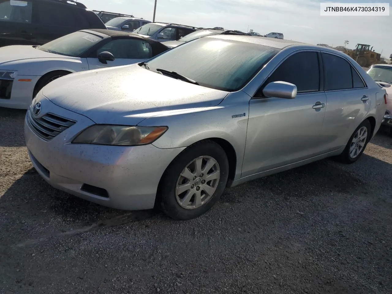 JTNBB46K473034319 2007 Toyota Camry Hybrid