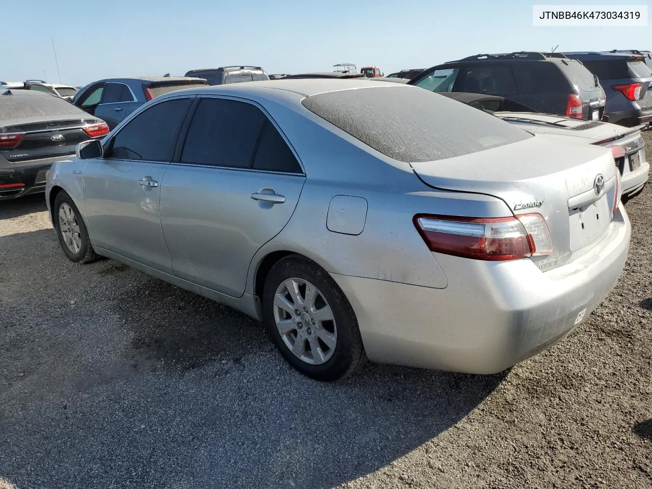 2007 Toyota Camry Hybrid VIN: JTNBB46K473034319 Lot: 73931674