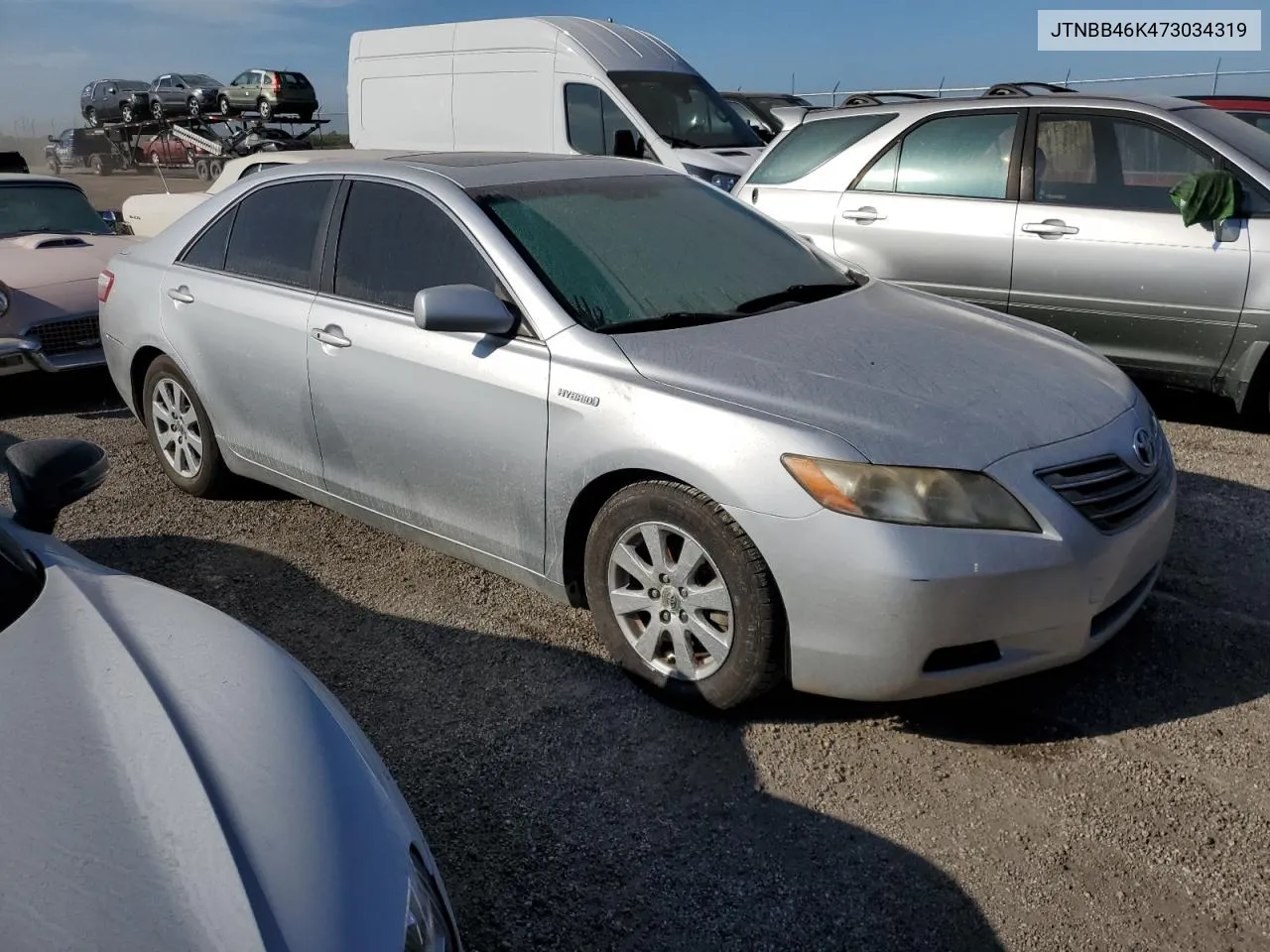 JTNBB46K473034319 2007 Toyota Camry Hybrid