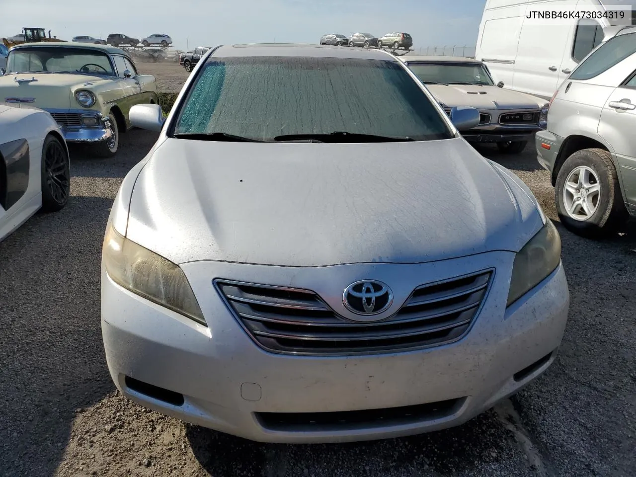 2007 Toyota Camry Hybrid VIN: JTNBB46K473034319 Lot: 73931674