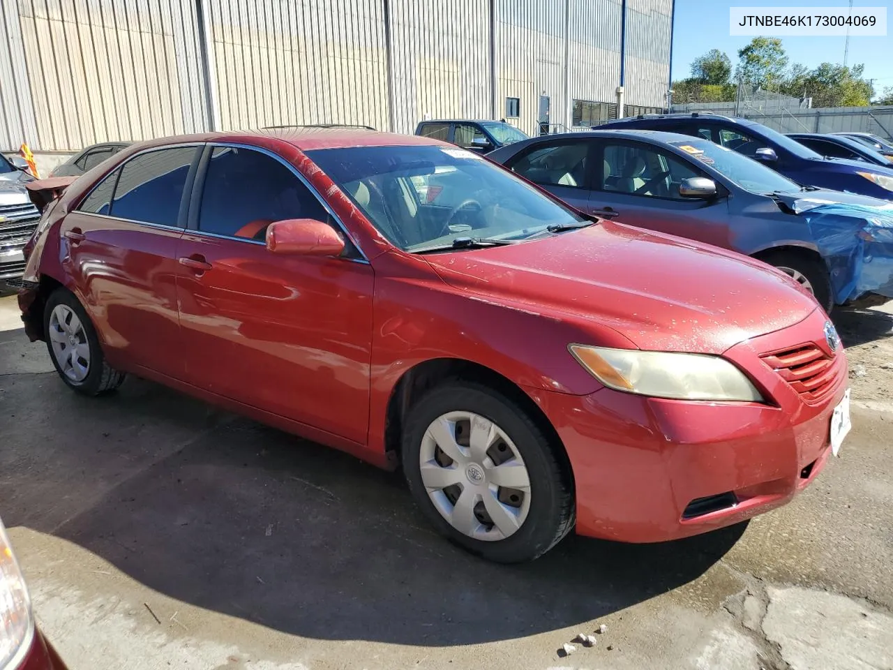 2007 Toyota Camry Ce VIN: JTNBE46K173004069 Lot: 73934244