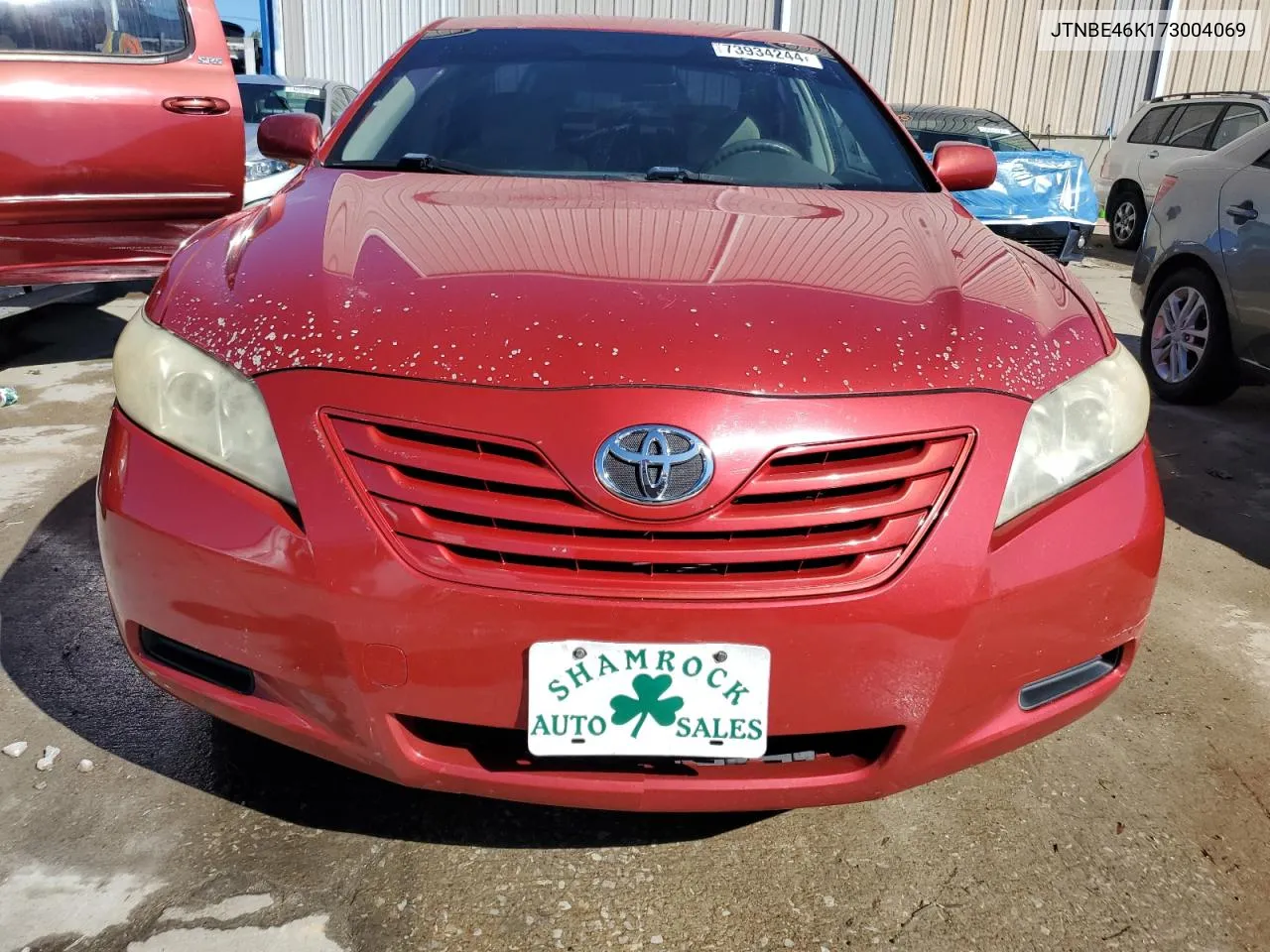 2007 Toyota Camry Ce VIN: JTNBE46K173004069 Lot: 73934244