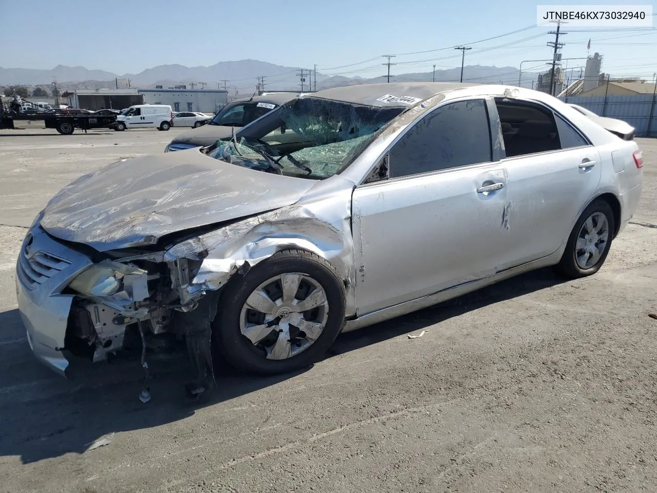 2007 Toyota Camry Ce VIN: JTNBE46KX73032940 Lot: 74002444