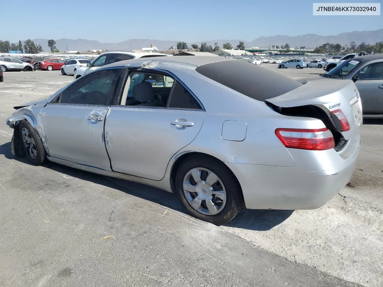 2007 Toyota Camry Ce VIN: JTNBE46KX73032940 Lot: 74002444