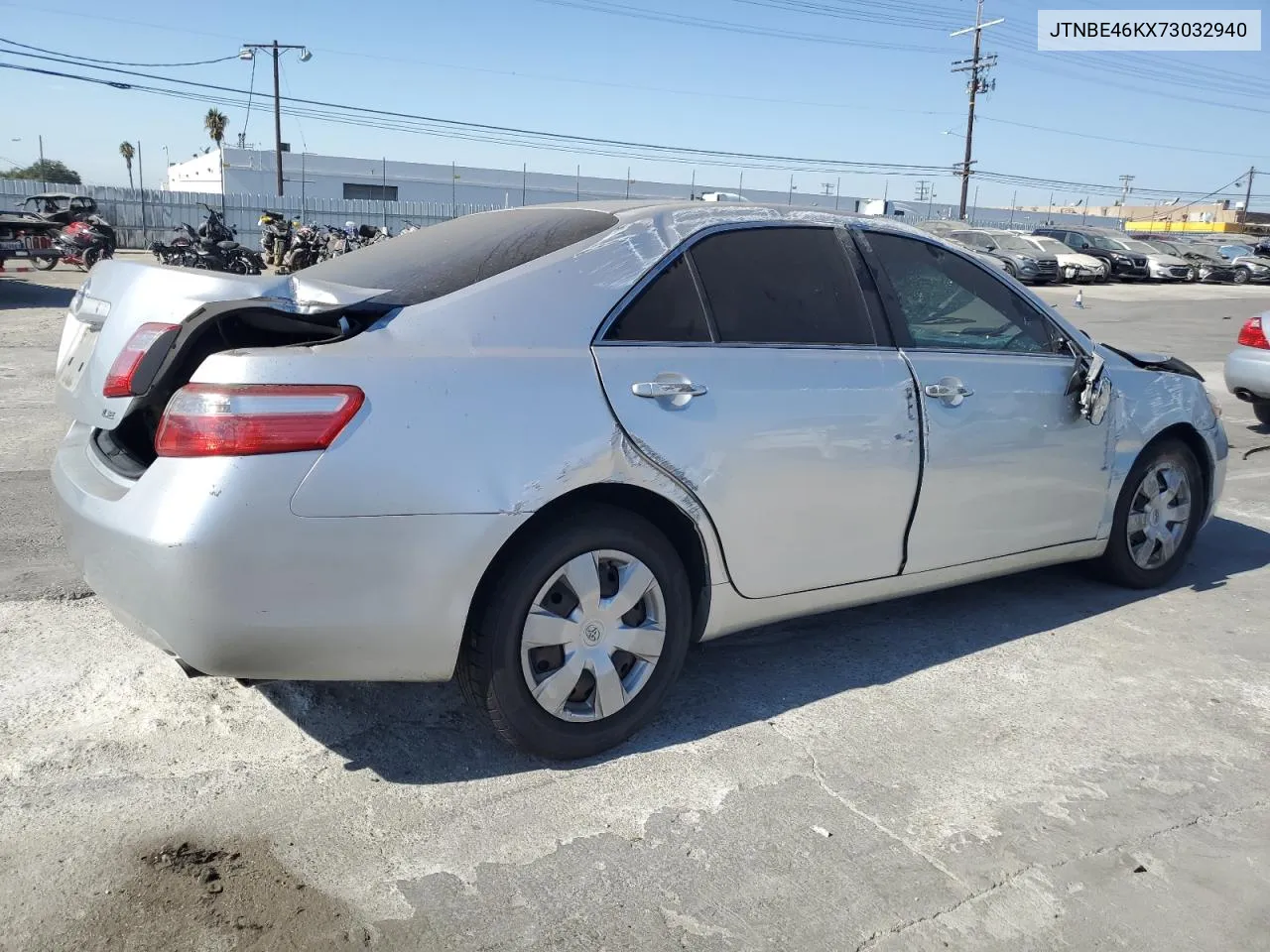 2007 Toyota Camry Ce VIN: JTNBE46KX73032940 Lot: 74002444