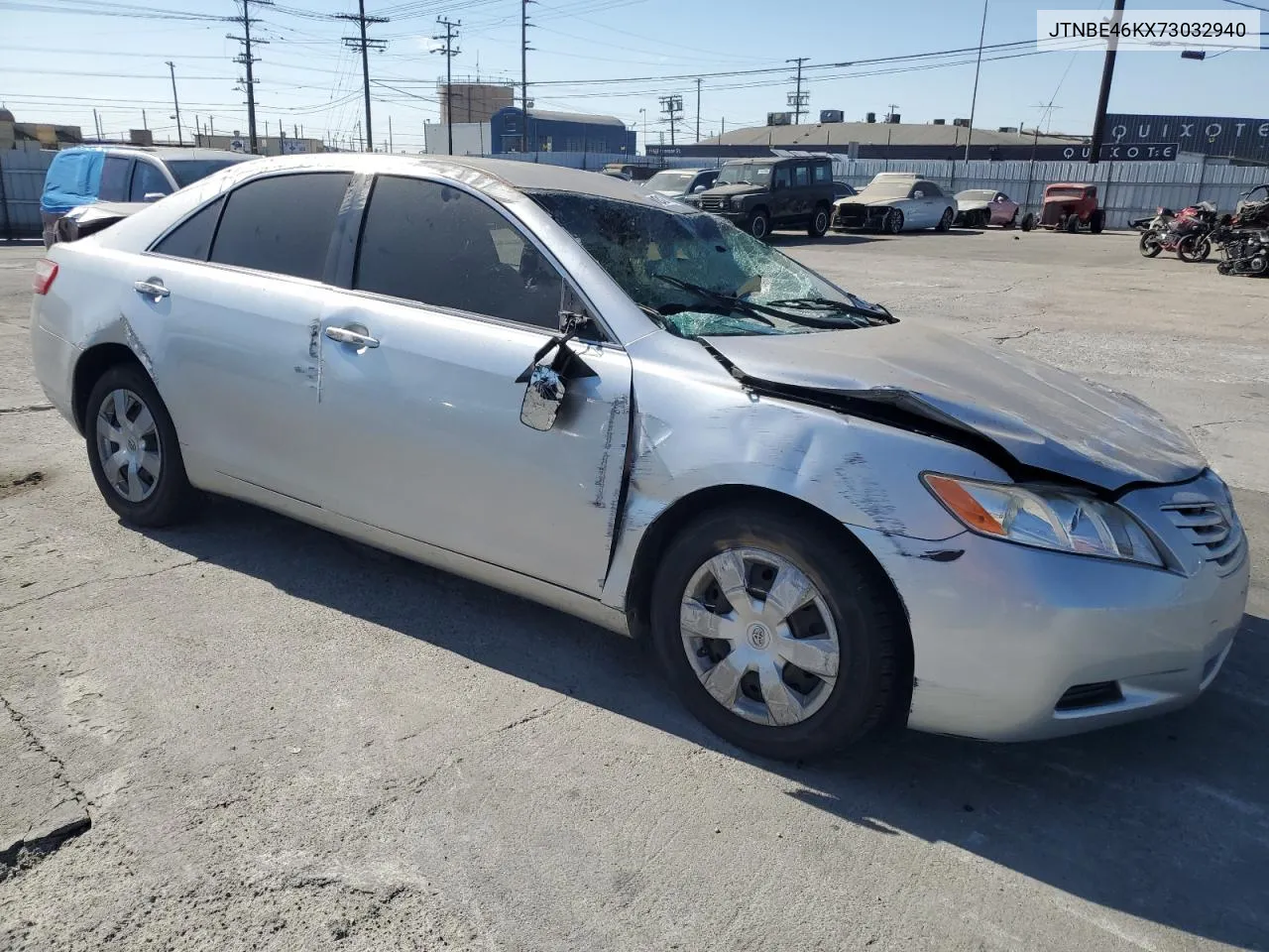 2007 Toyota Camry Ce VIN: JTNBE46KX73032940 Lot: 74002444