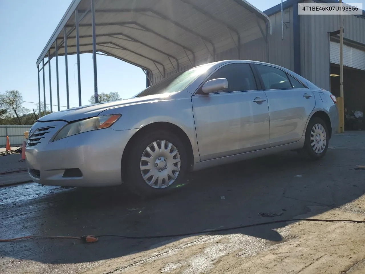 2007 Toyota Camry Ce VIN: 4T1BE46K07U193856 Lot: 74133454