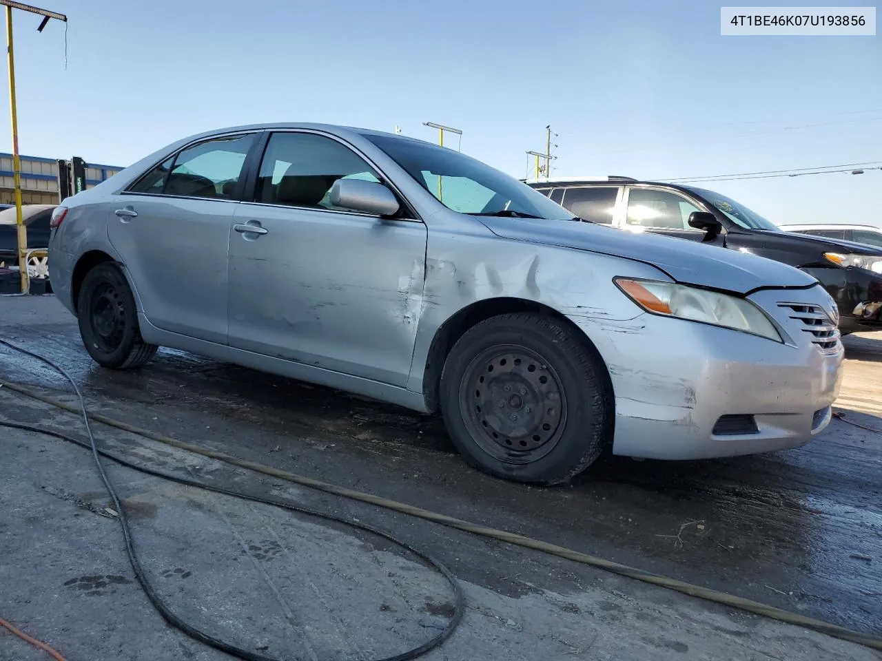 2007 Toyota Camry Ce VIN: 4T1BE46K07U193856 Lot: 74133454