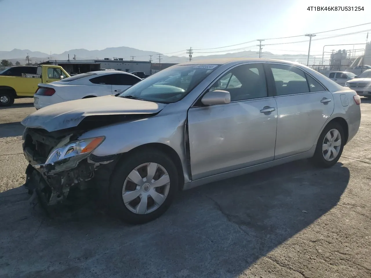 4T1BK46K87U531254 2007 Toyota Camry Le