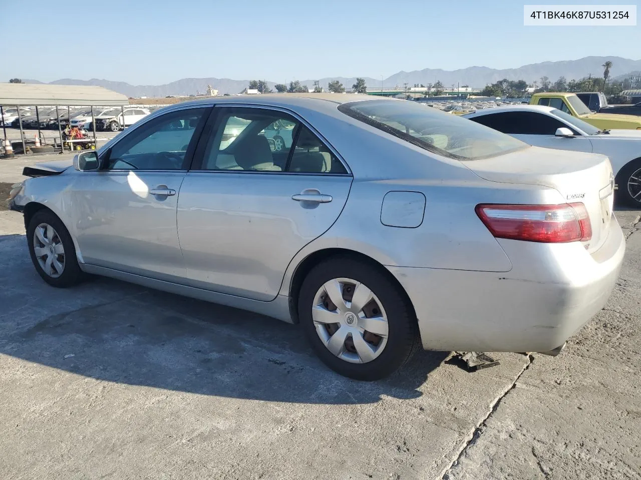 2007 Toyota Camry Le VIN: 4T1BK46K87U531254 Lot: 74388834