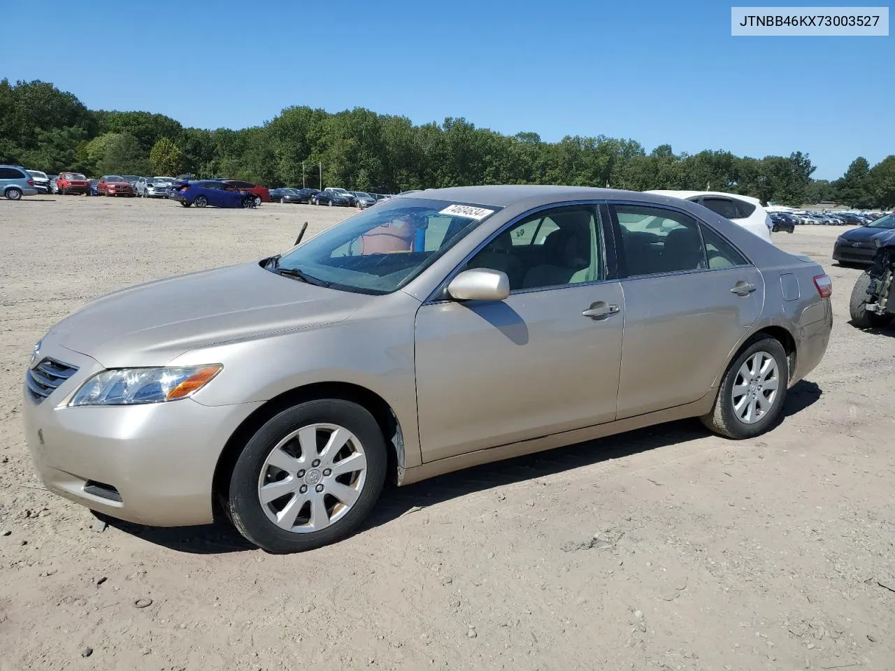 2007 Toyota Camry Hybrid VIN: JTNBB46KX73003527 Lot: 74604634