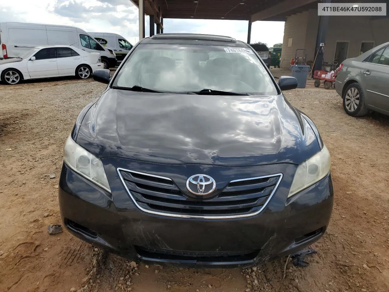 2007 Toyota Camry Ce VIN: 4T1BE46K47U592088 Lot: 74618424