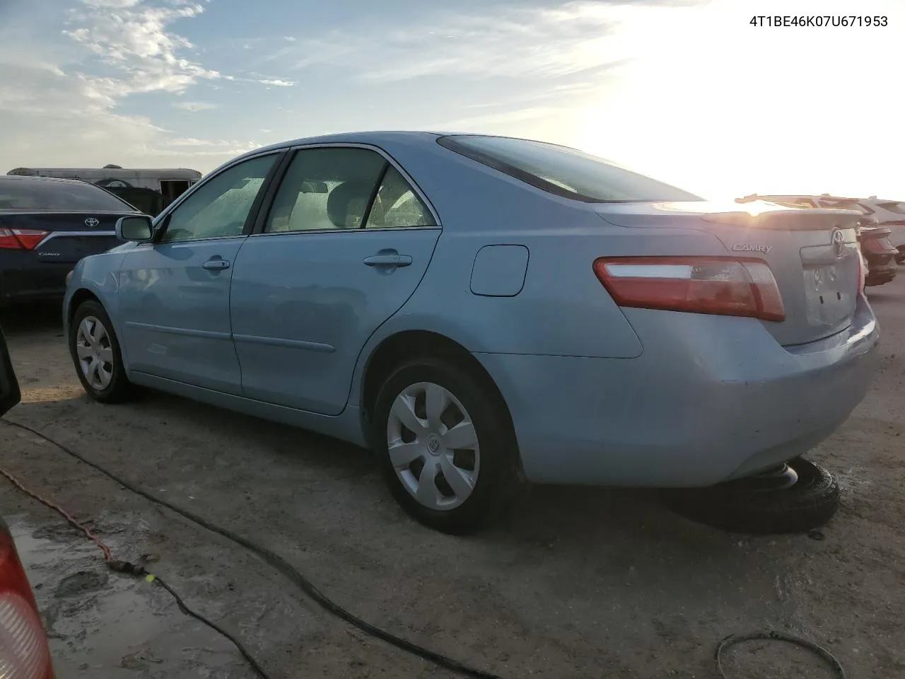 2007 Toyota Camry Ce VIN: 4T1BE46K07U671953 Lot: 74682294