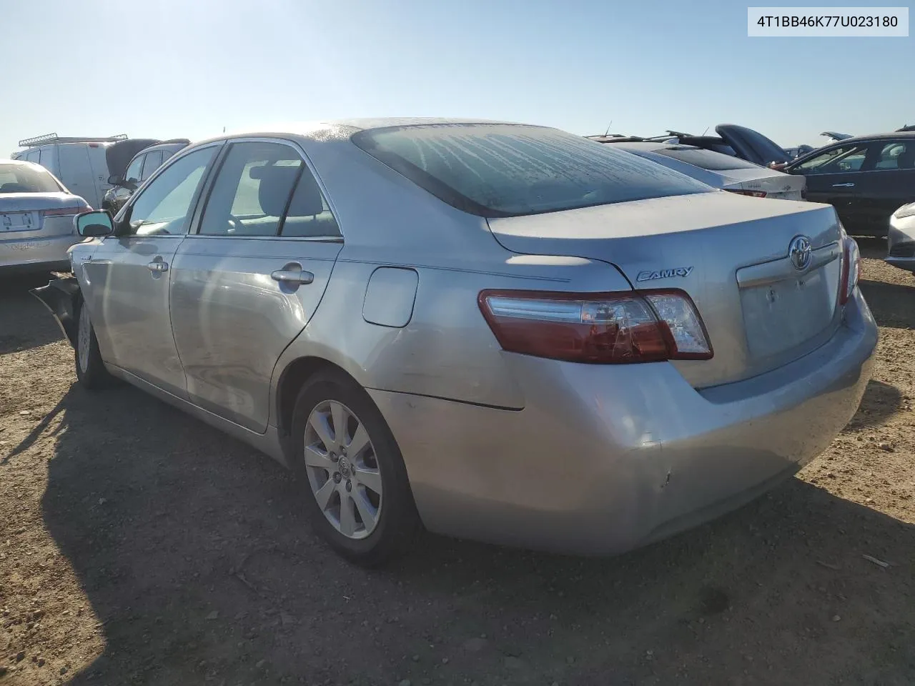 2007 Toyota Camry Hybrid VIN: 4T1BB46K77U023180 Lot: 74800994