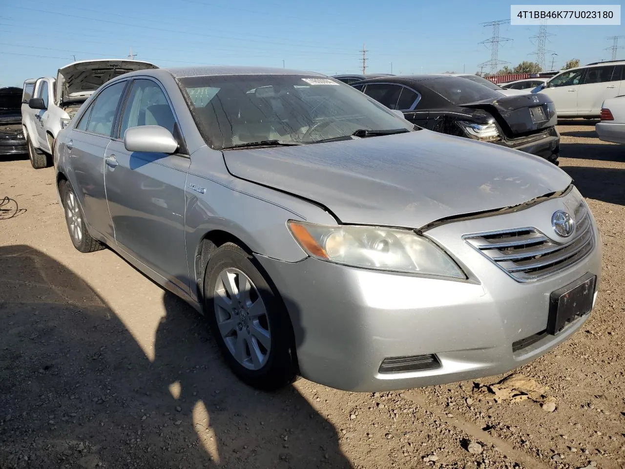 2007 Toyota Camry Hybrid VIN: 4T1BB46K77U023180 Lot: 74800994