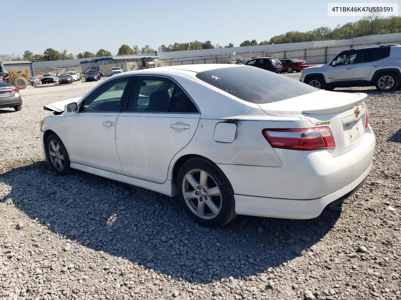 2007 Toyota Camry Le VIN: 4T1BK46K47U553591 Lot: 74830284