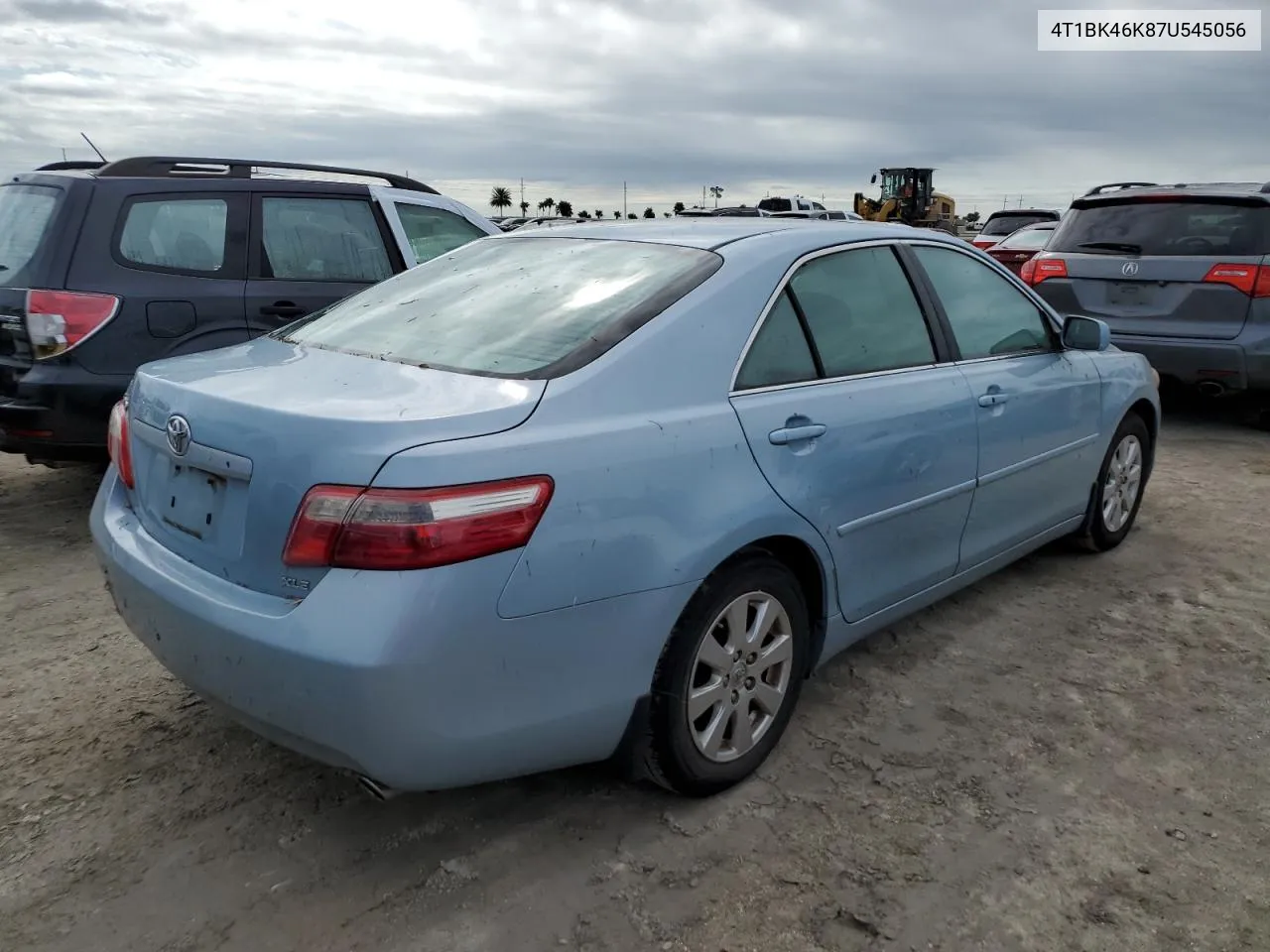 4T1BK46K87U545056 2007 Toyota Camry Le